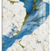 Copia - Placa Adhesiva X 10 Simil Marmol Blanco Rollo de 1.20 x 3 Metros BS-101