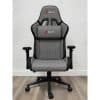 Copia - Silla Gamer Deep ergonomica con apoya pies cuero sintetico NEGRA