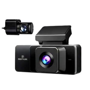 Dashcam Redtiger A3 3 Canales 2.5K Vehicular Wi-Fi