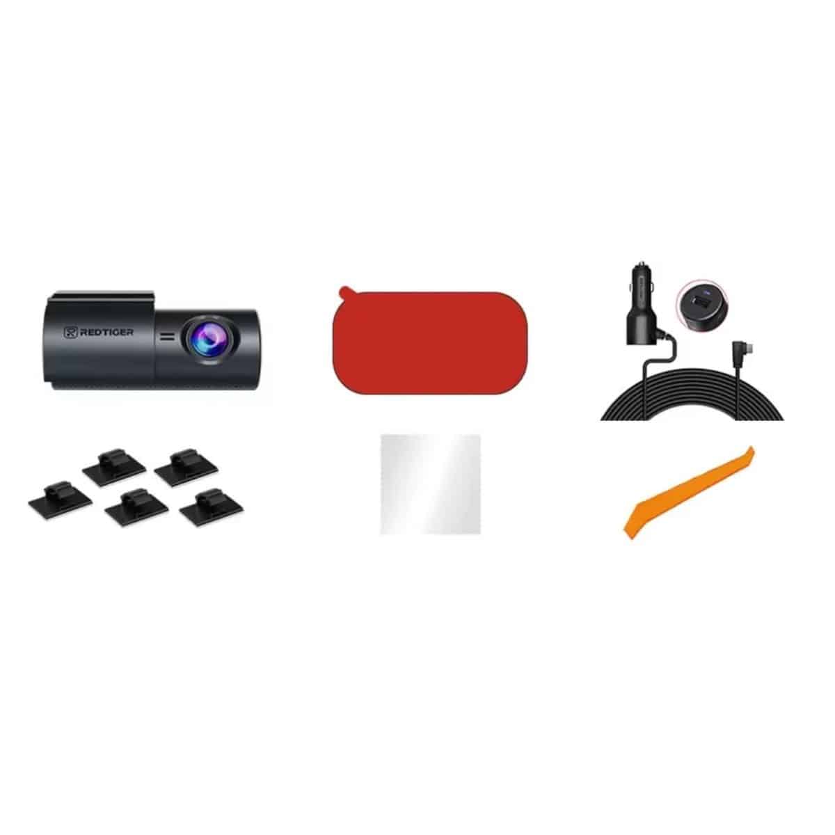 Dashcam Redtiger F11 4K UHD Frontal con WiFi y Monitoreo