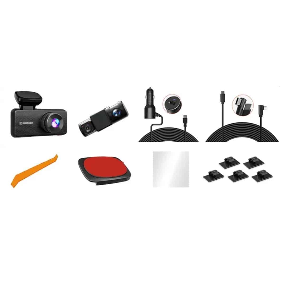 Dashcam Redtiger F17 PLUS 2.7K Quad Canal GPS WiFi