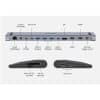 Docking Station Unitek Triple 4K KVM 15 en 1