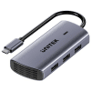 HUB USB-C Unitek 6 en 1 PD 100W