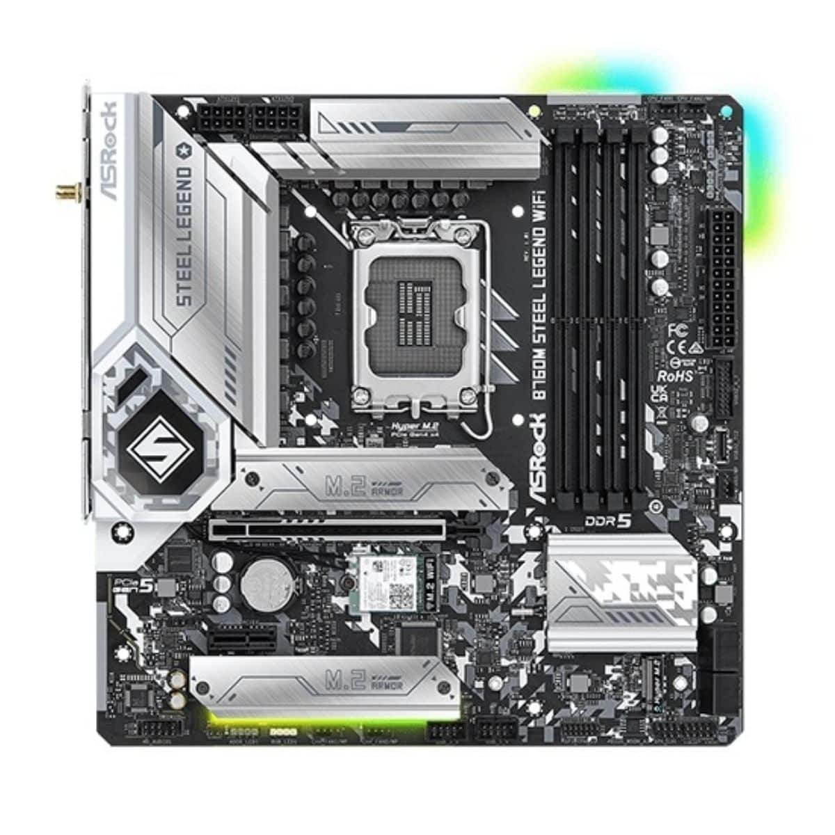 Motherboard Asrock Steel Legend LGA 1700 WiFi 6 Micro ATX