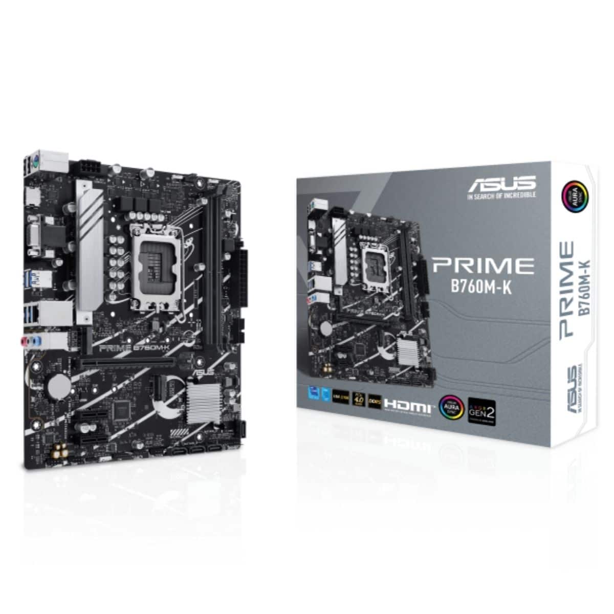 Motherboard Asus Prime B760M-K LGA 1700 DDR5 Micro-ATX