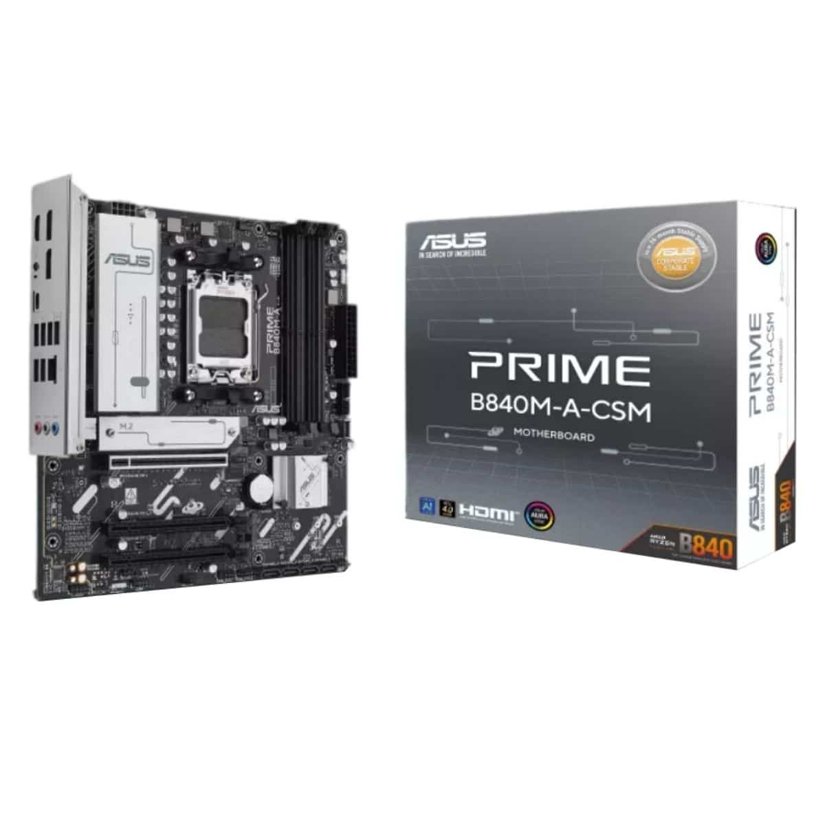 Motherboard Asus Prime B840M-A-CSM AM5 DDR5 Micro-ATX