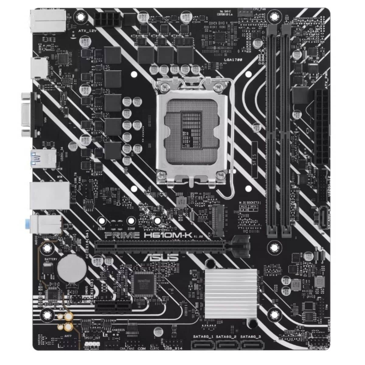 Motherboard Asus Prime H610M-K LGA 1700 DDR5 Micro-ATX