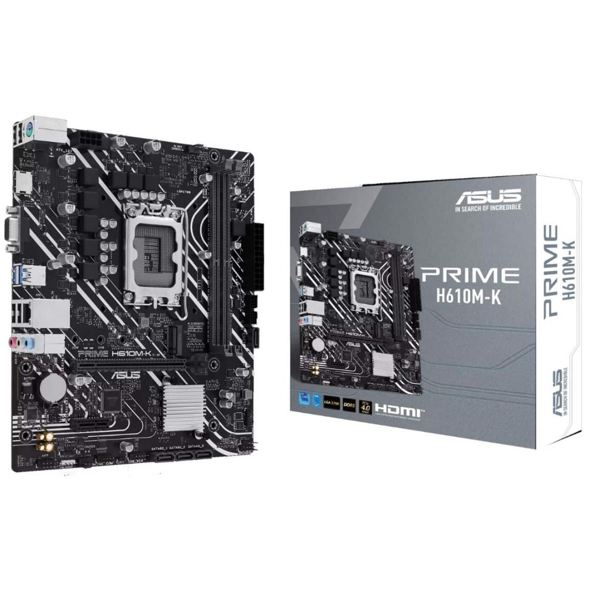 Motherboard Asus Prime H610M-K LGA 1700 DDR5 Micro-ATX