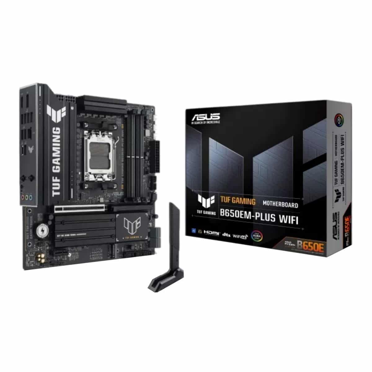 Motherboard Asus TUF Gaming B650EM-Plus WiFi 6E AM5 Micr ATX