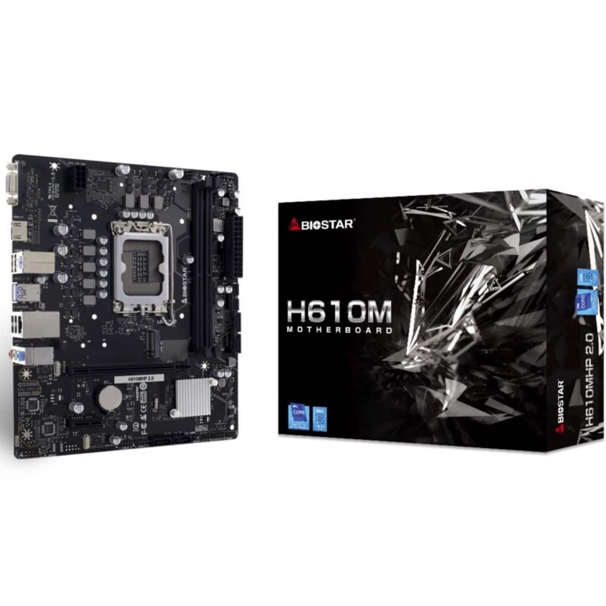 Motherboard BioStar H610MHP 2.0 LGA 1700 DDR4 Micro-ATX