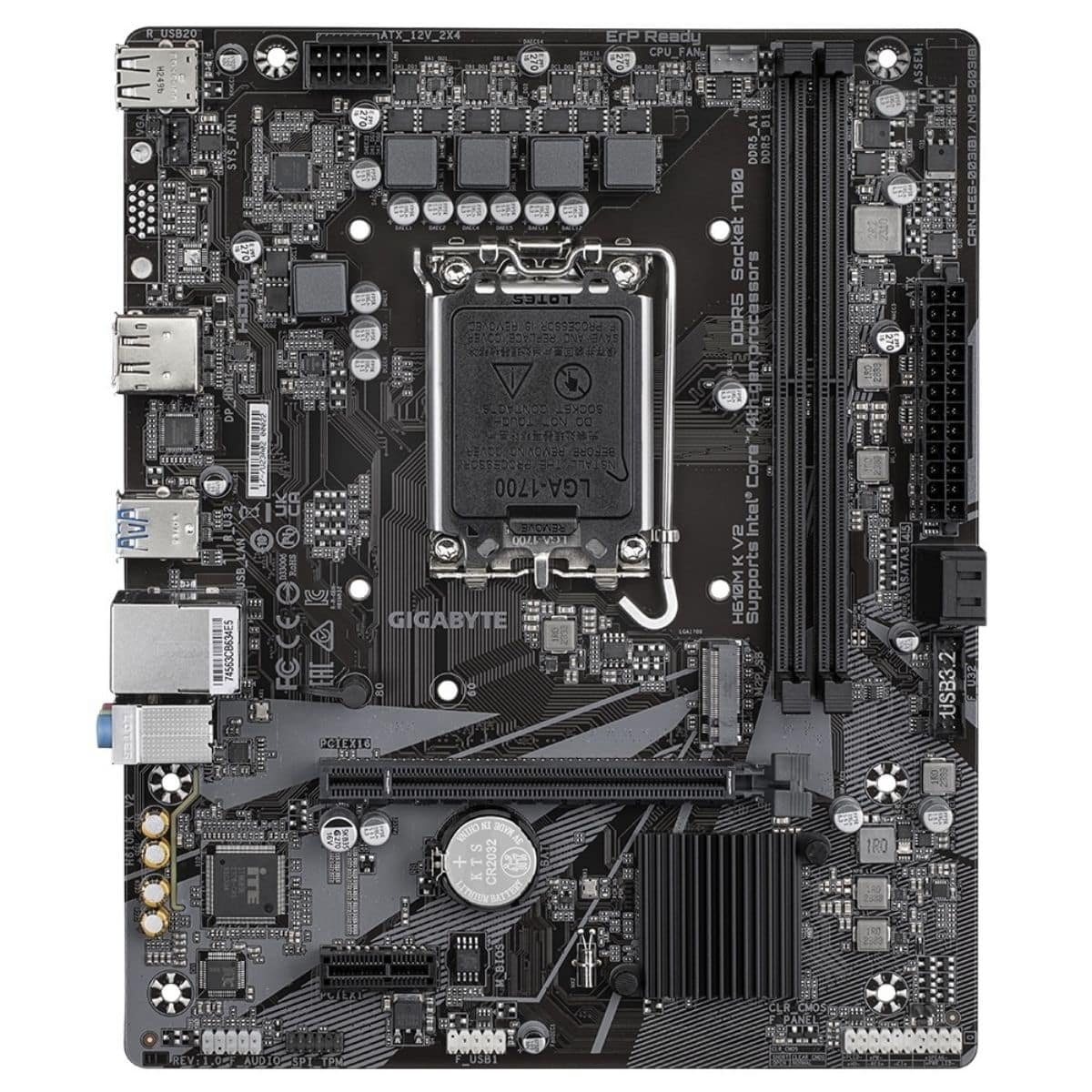 Motherboard Gigabyte H610M K V2 LGA 1700 DDR5 Micro ATX
