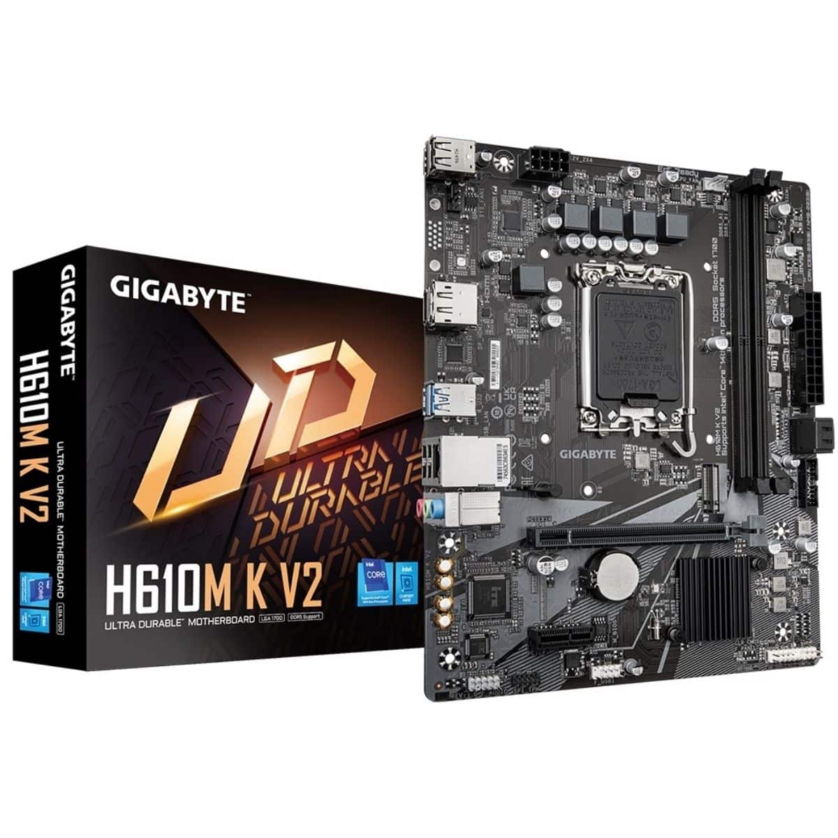 Motherboard Gigabyte H610M K V2 LGA 1700 DDR5 Micro ATX