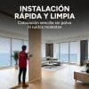 Panel Divisor Separa Ambientes 2,4X2,90m + 2 Rieles 3m BEIGE