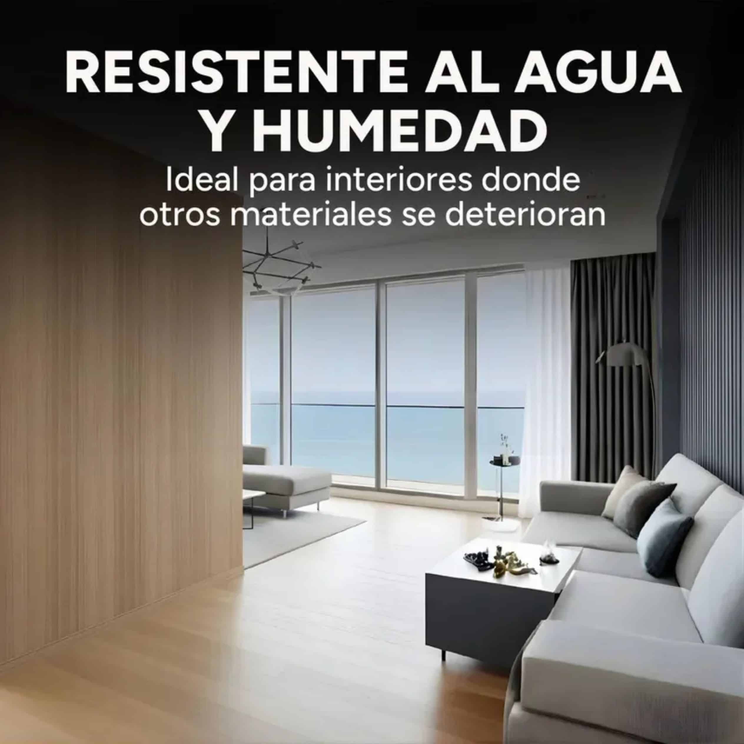 Panel Divisor Separa Ambientes 2,4X2,90m + 2 Rieles 3m BEIGE