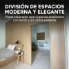 Panel Divisor Separador Ambientes 2,4 X 2,90m BEIGE