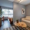 Panel Divisor Separador Ambientes 2,4 X 2,90m GRIS