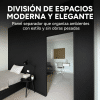 Panel Divisor Separador Ambientes 2,4 X 2,90m NEGRO