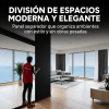 Panel Divisor Separador Ambientes 2,4 X 2,90m NEGRO