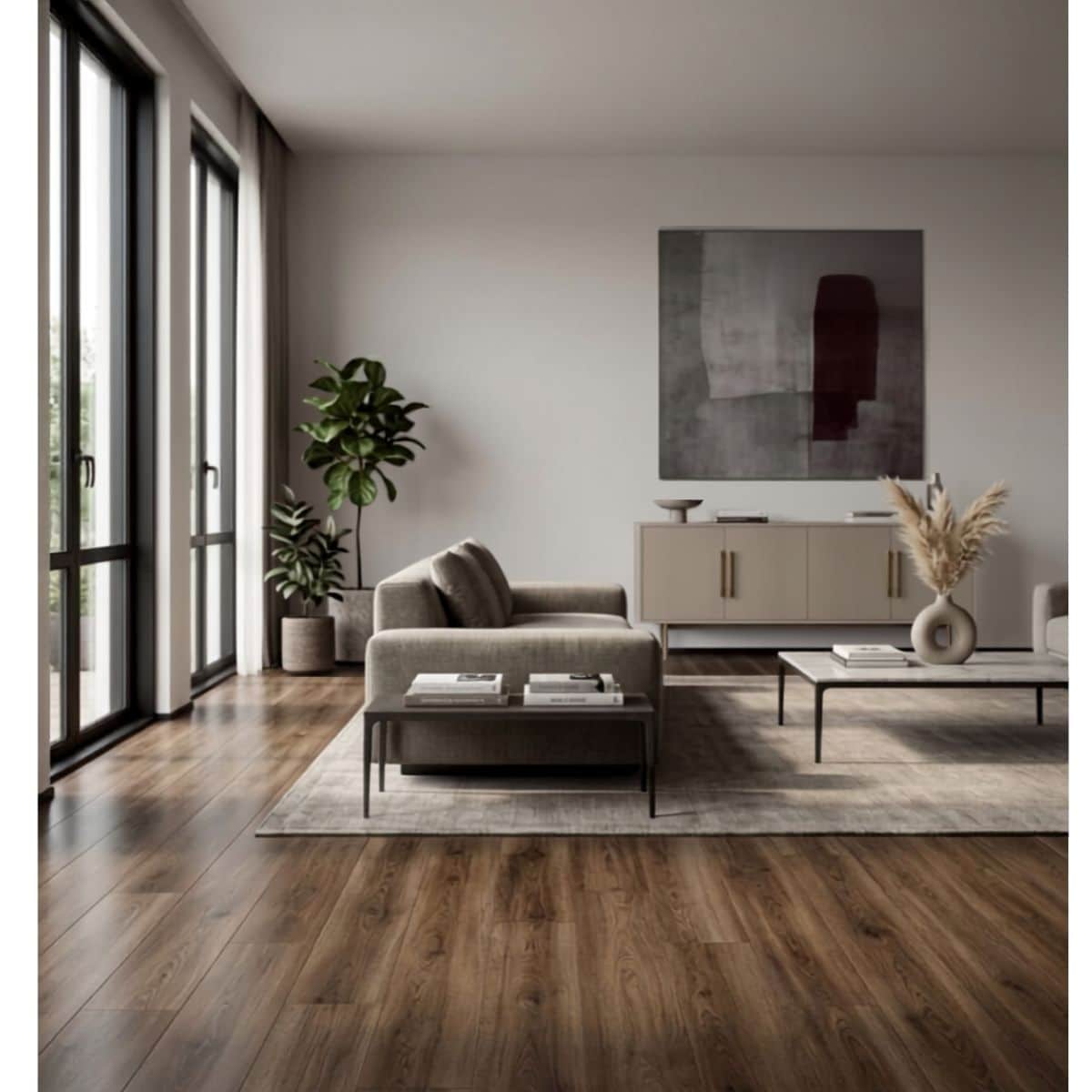Piso Vinílico SPC 05004 Sistema Click 2,64m2 Símil Madera