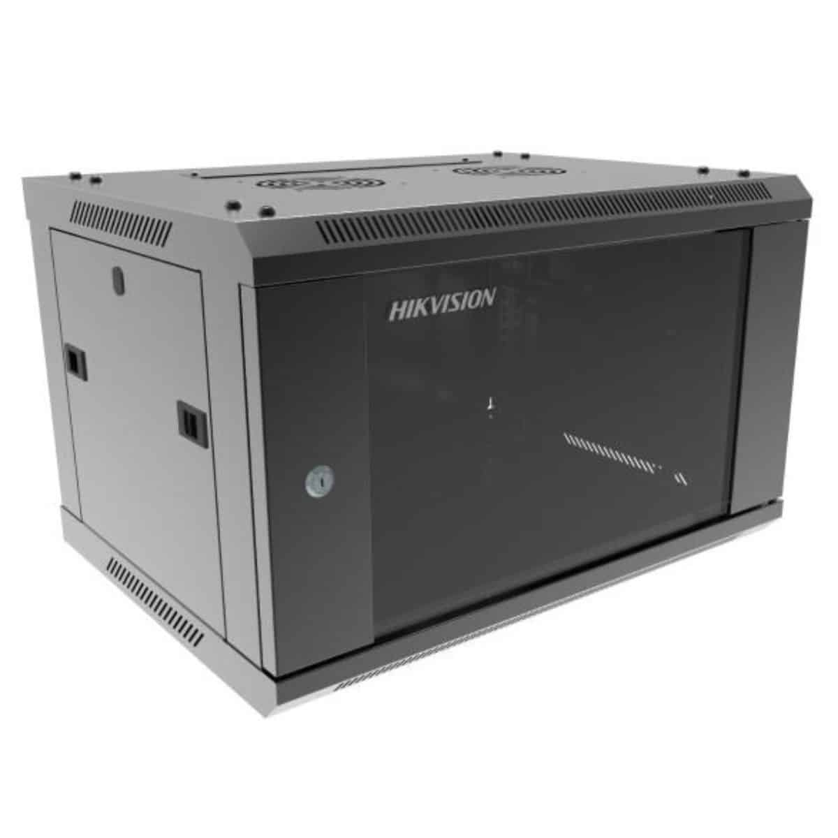 Rack Hikvision 6U de Pared con PDU de 8 Tomas