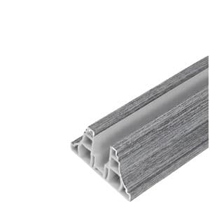 Riel para Panel Divisor Separador Ambientes 3m GRIS