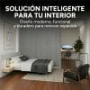 Riel para Panel Divisor Separador Ambientes 3m GRIS