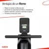 Simulador De Remo Magnetico Randers Arg-903-x De Acero