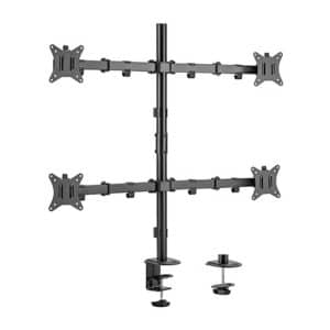 Soporte Monitor LDT66-C048 Cuádruple Articulado hasta 32''