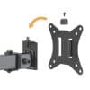 Soporte Monitor LDT66-C048 Cuádruple Articulado hasta 32''
