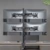 Soporte Monitor LDT66-C048 Cuádruple Articulado hasta 32''