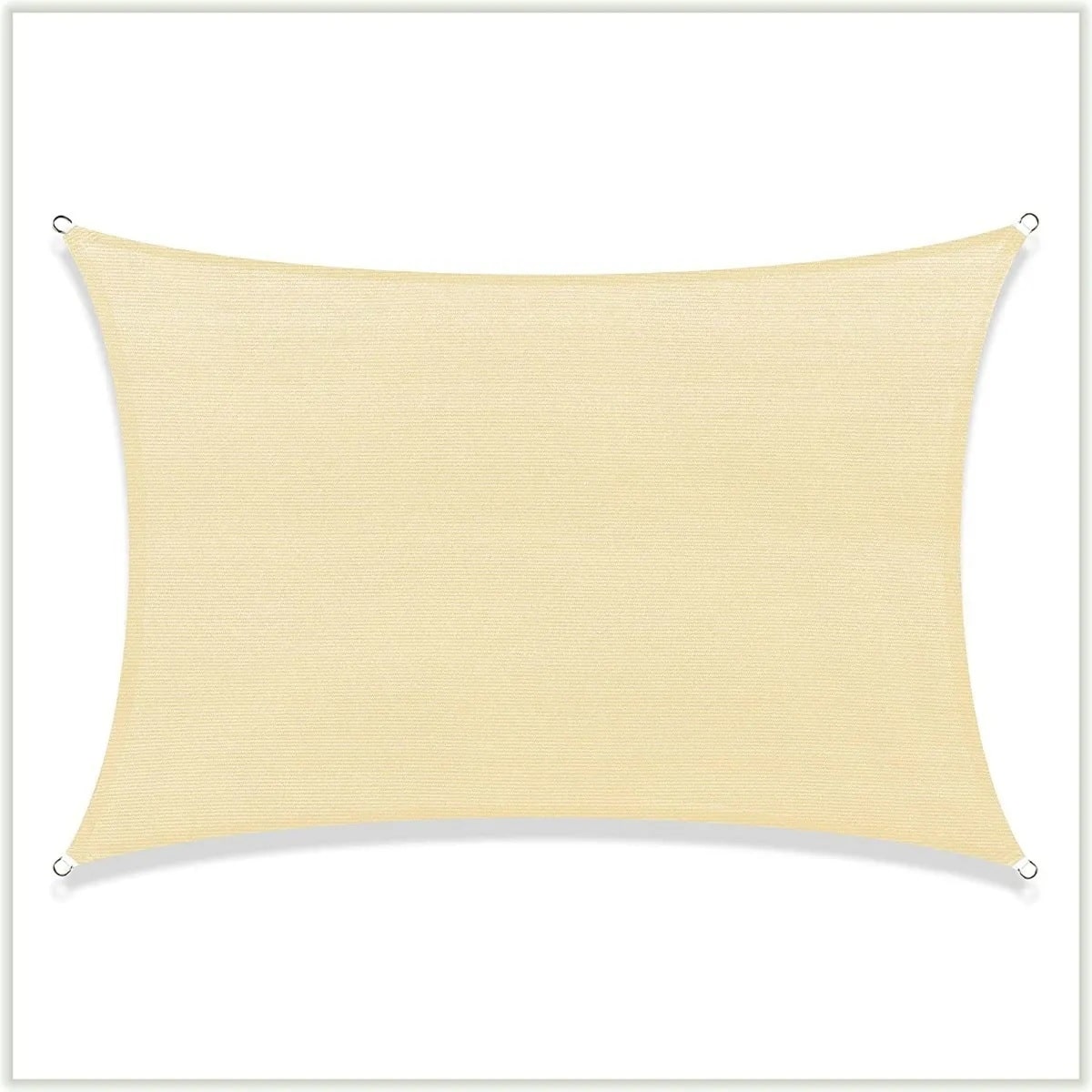 Toldo Vela Sombra viento/granizo Uv 2*2 Mts Cuadrado Beige